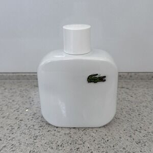 Lacoste White 3.3oz Men's Eau de Toilette (New/Other) 95%full.